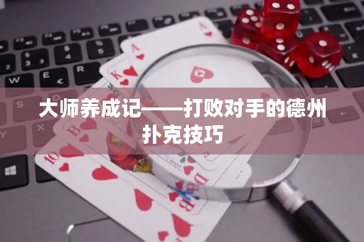 大师养成记——打败对手的德州扑克技巧