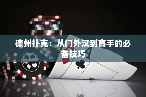 德州扑克：从门外汉到高手的必备技巧