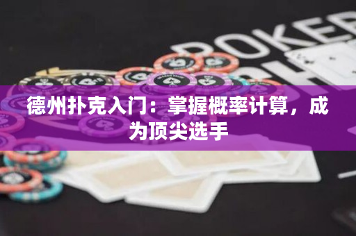 德州扑克入门：掌握概率计算，成为顶尖选手