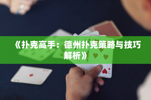 《扑克高手：德州扑克策略与技巧解析》